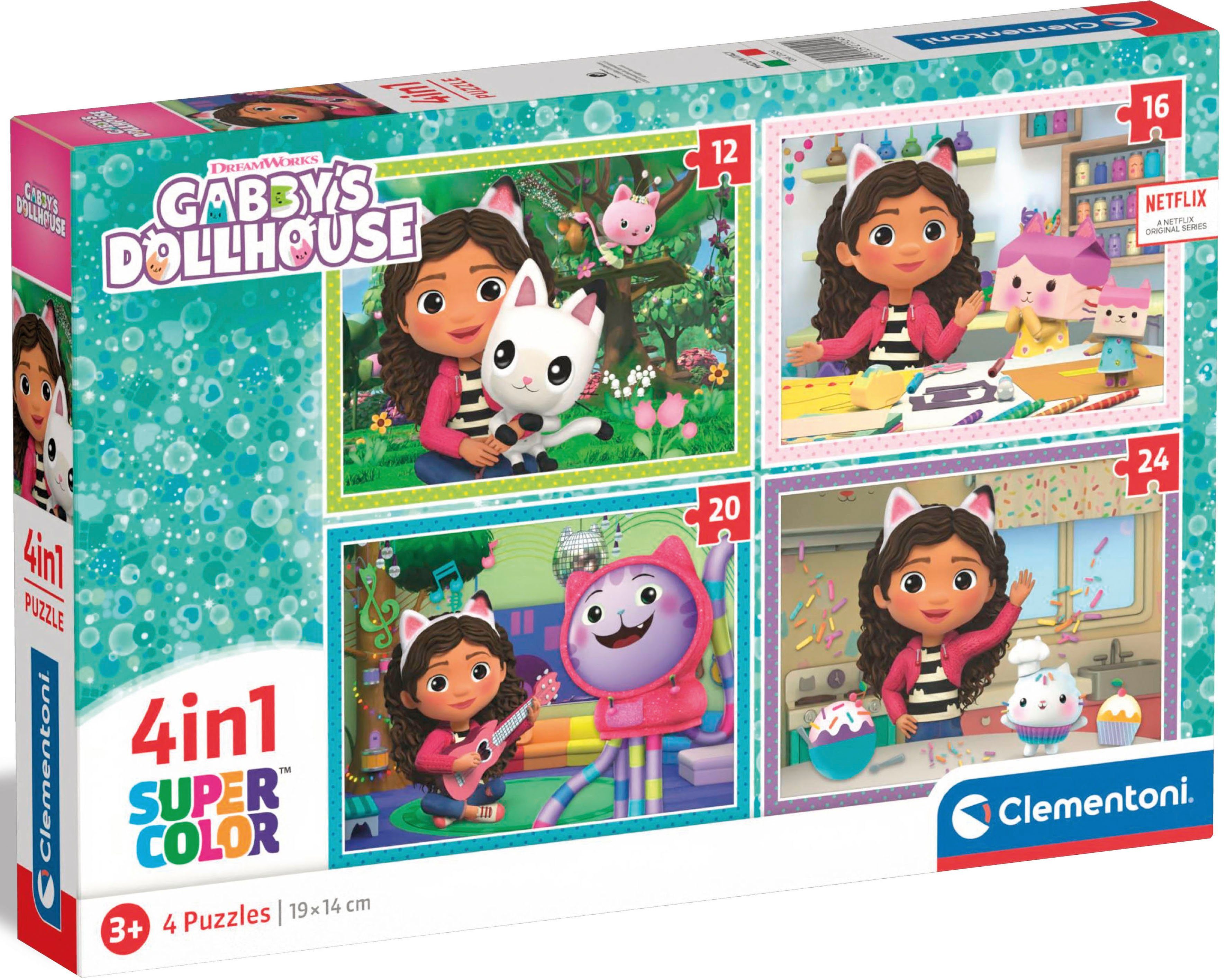 Clementoni® Puzzle Supercolor, Gabby's Puppenhaus - günstig online kaufen