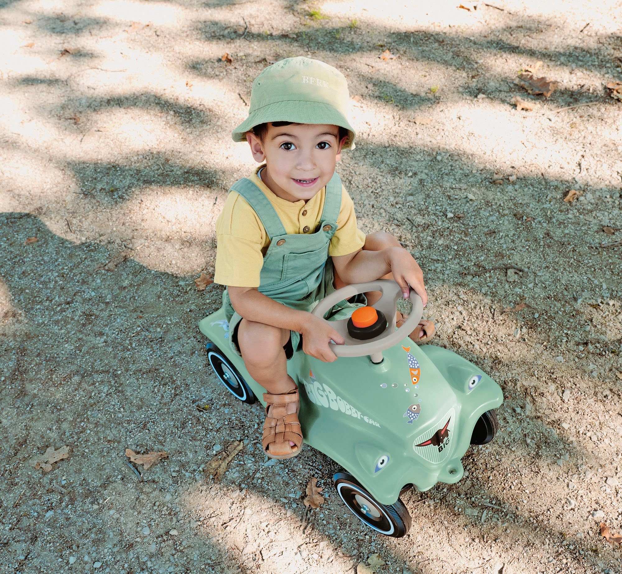 BIG Rutscherauto BIG Bobby-Car Green Sea, Made in Germany