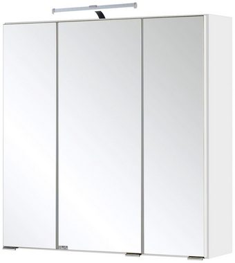 HELD MÖBEL Badmöbel-Set Siena, (2-St), Spiegelschrank inklusive LED-Beleuchtung, Breite 60 cm