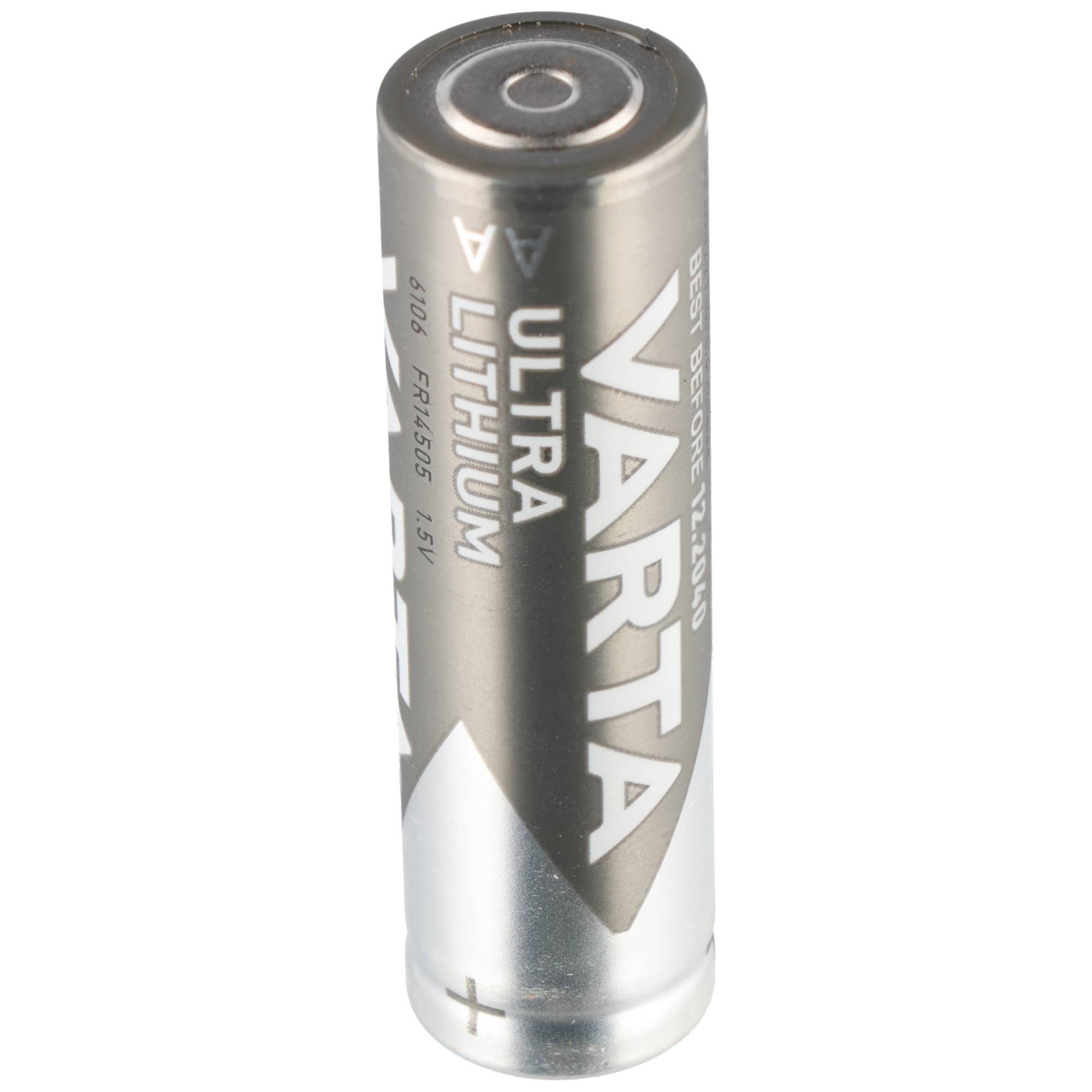 VARTA Varta Ultra Lithium Mignon AA, Varta Lithium Batterien, 6106, 1,5V, 4 Batterie, (1,5 V)