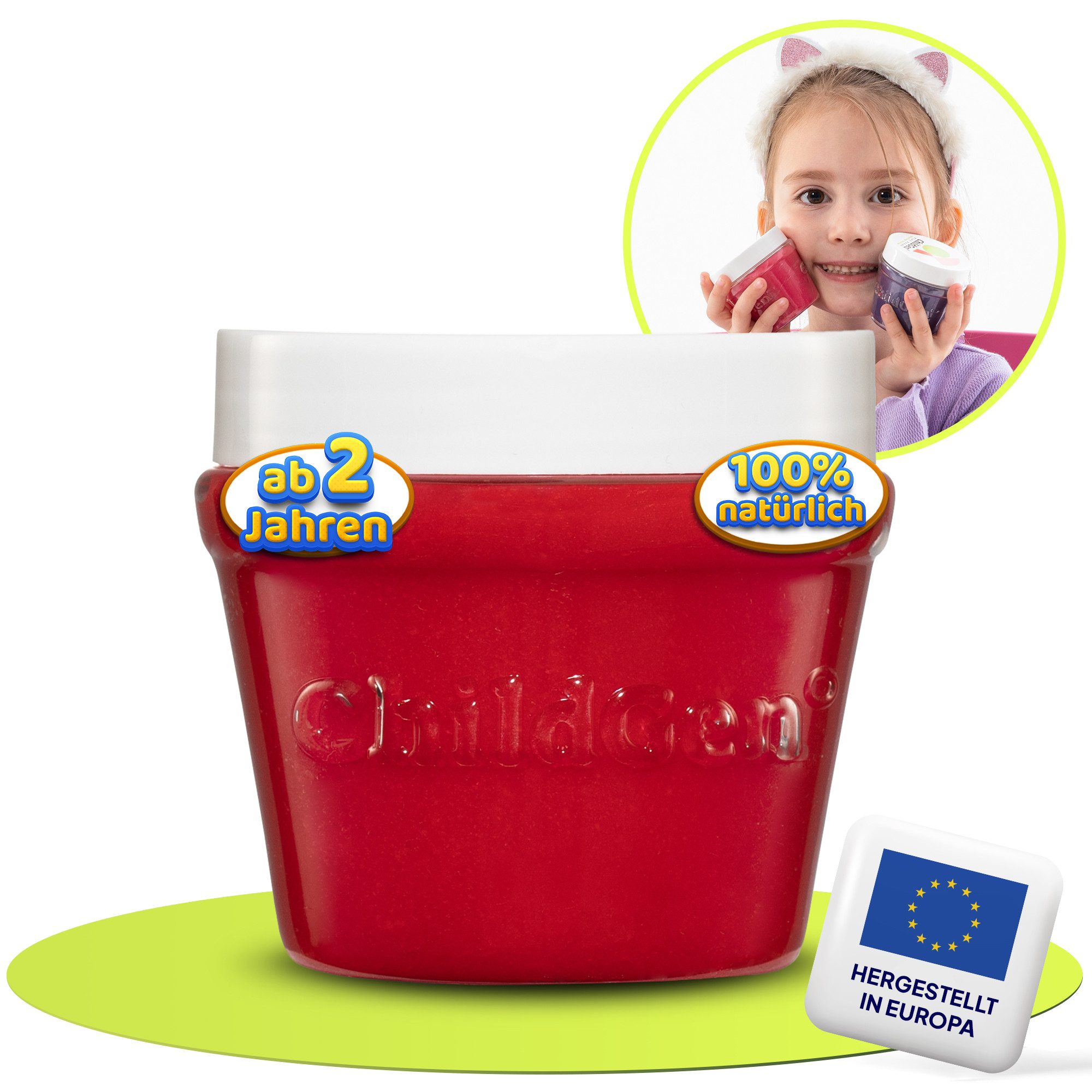 ChildGen Play-Doh ChildGen Play-Doh Play Dough, ungiftig, 100% natürliche Inhaltsstoffe (1-tlg., Play-Dohzubehör, Knetset, Play-Doh -Set, Spielknete), Kinderknete, Play-Doh ab 2 Jahre