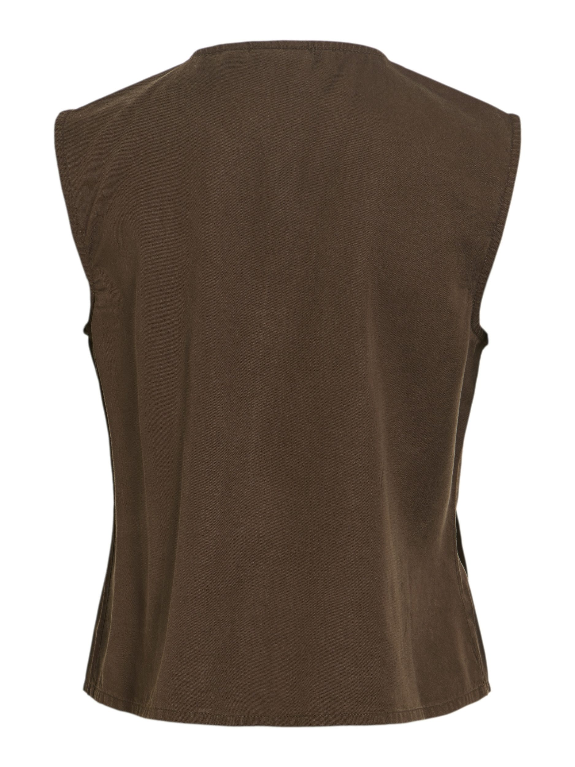 Vila Blusentop VITEVIRA SL TIESTRING TOP