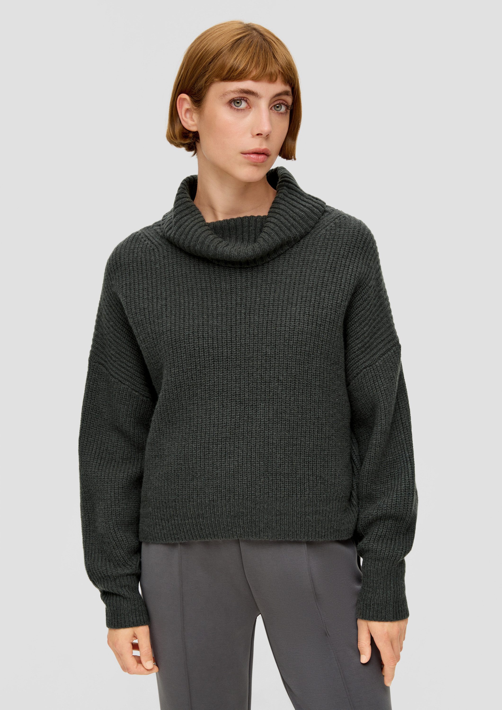 s.Oliver Longpullover Strickpullover Oversized Strickpullover