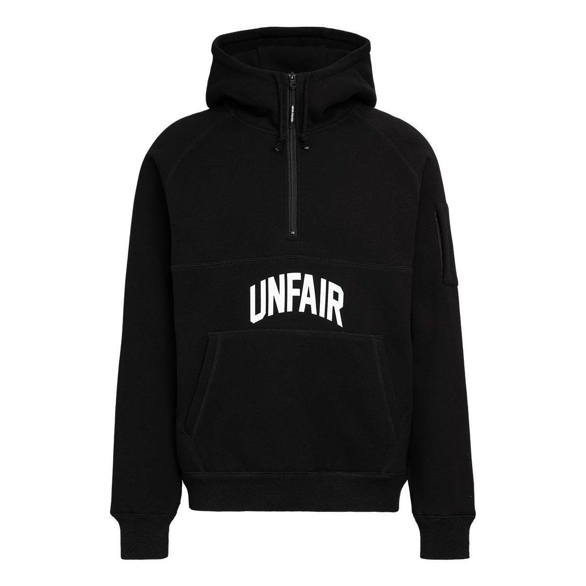 Unfair Athletics Kapuzenpullover Ninja integrierte Maske mit Reißverschluss