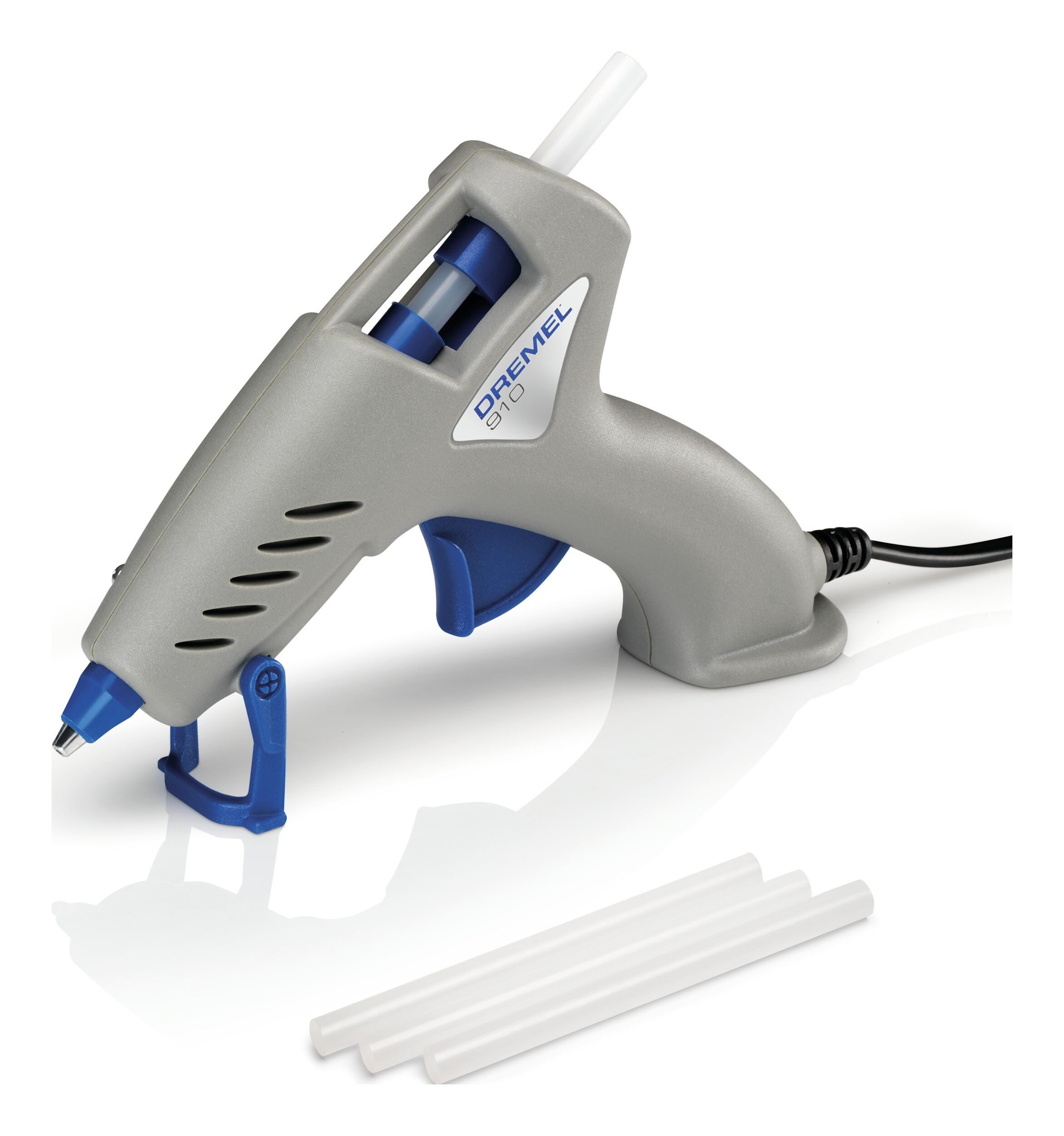 DREMEL Heißklebepistole, 940-3 Kompaktwerkzeug mit 3 Zubehöre
