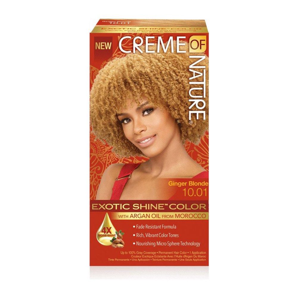 Haarfarbe Creme Of Nature Exotic Shine Hair Color Ginger Blonde 10.1