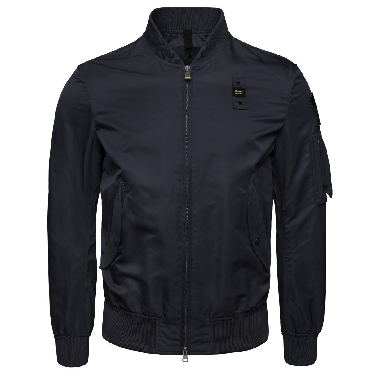 Blauer Bomberjacke Rocky Herren Übergangsjacke, Sweatjacke, Sportjacke, Win günstig online kaufen