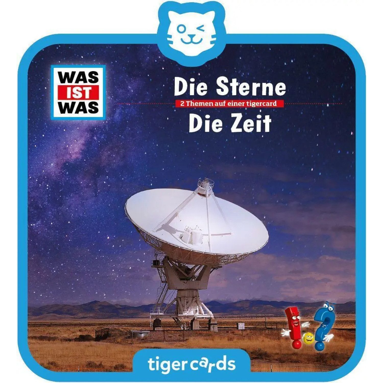 Tiger Media Deutschland GmbH Hörspiel tigercard - WAS IST WAS - Die Sterne/ Die Zeit