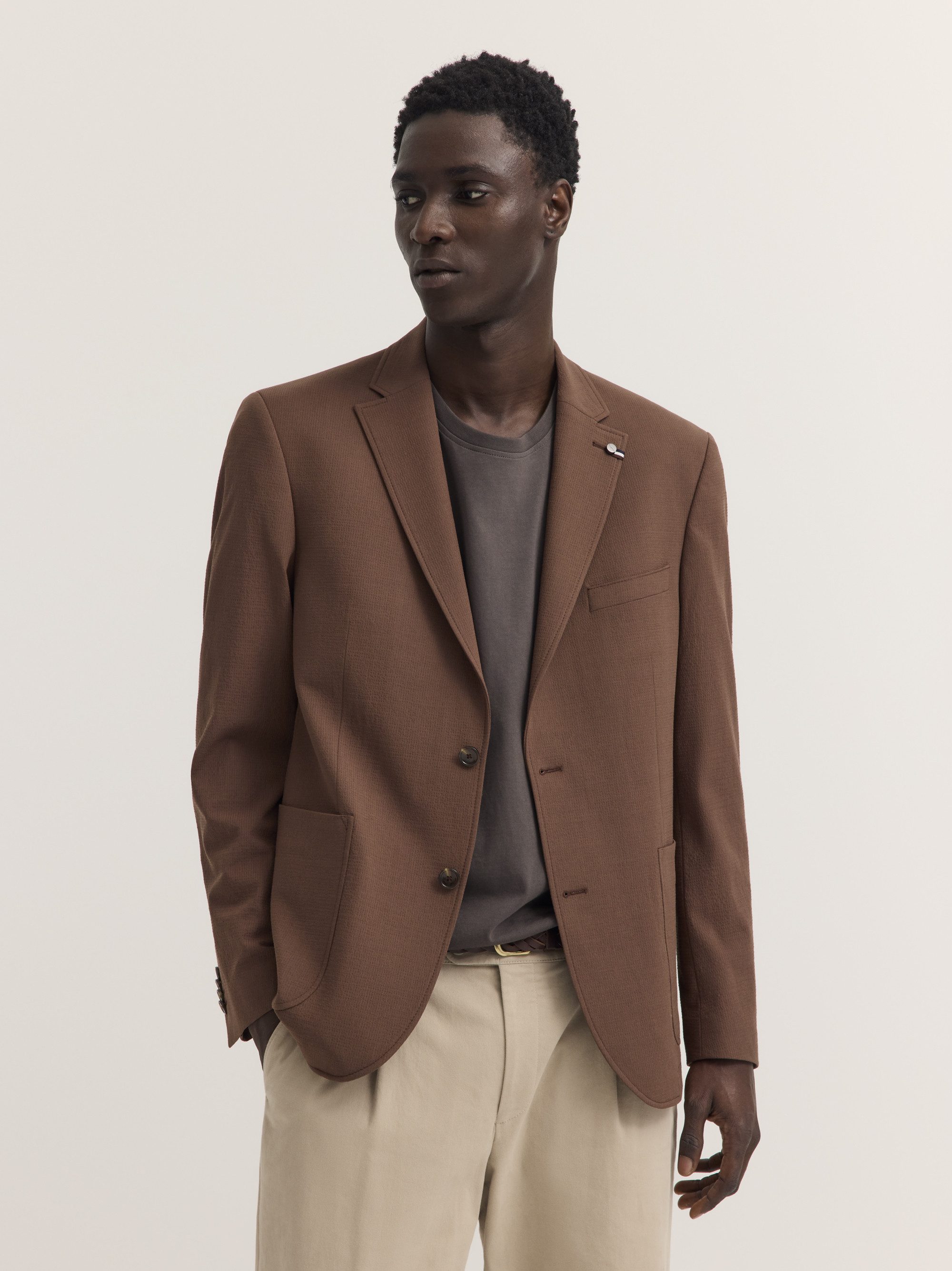 bugatti Sakko Regular Fit mit Stretch-Anteil