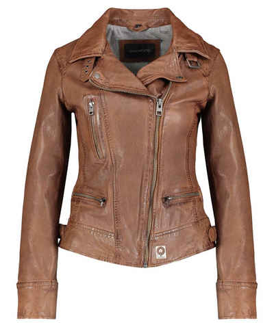 OAKWOOD Lederjacke Damen Bikerjacke VIDEO