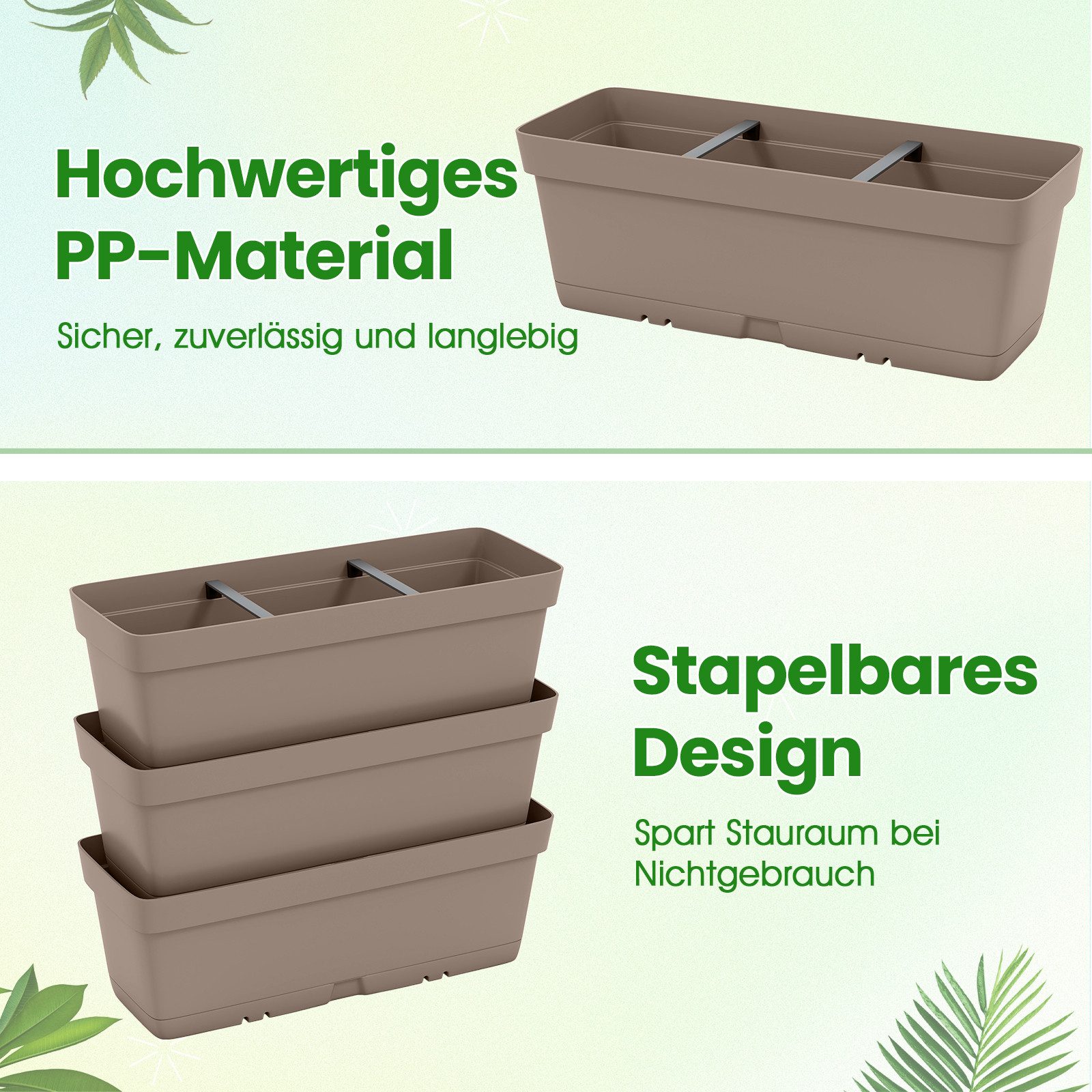 COSTWAY Blumenkasten