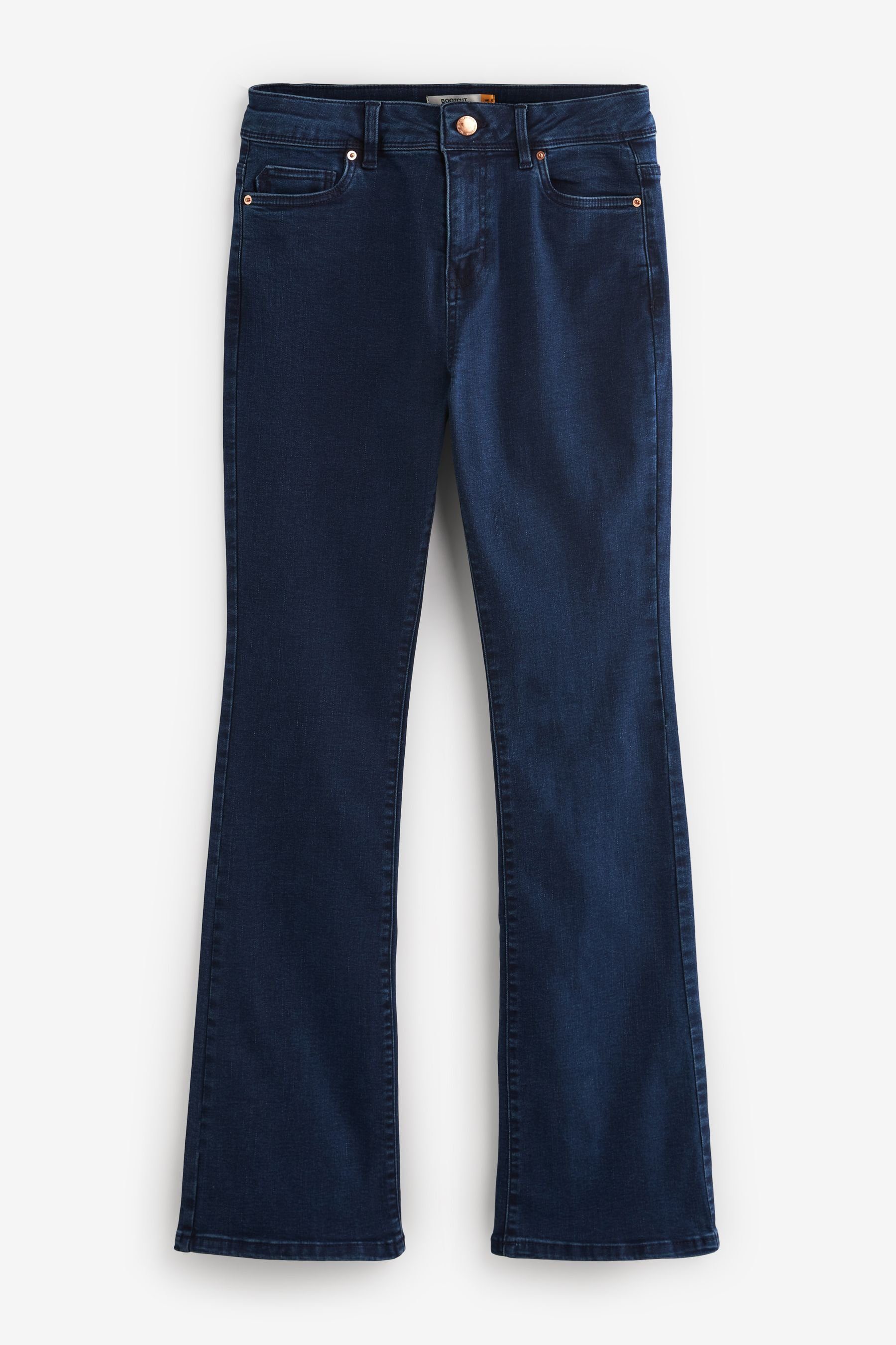 Next Bootcut-Jeans Bootcut-Jeans (1-tlg) Inky Blue