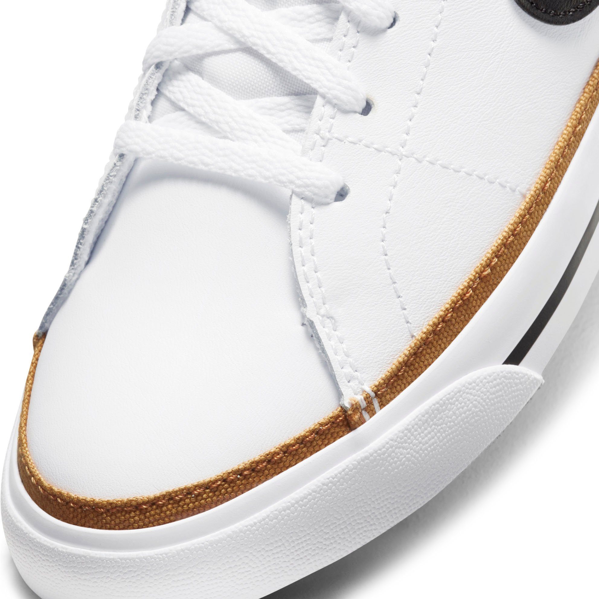 Nike Sportswear COURT LEGACY schwarz weiß Sneaker (GS)