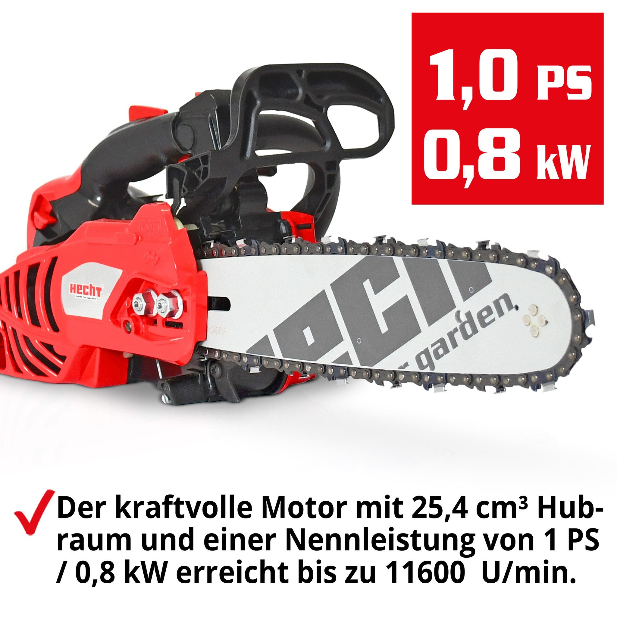 Hecht Benzin-Kettensäge 924 R, 30,00 cm günstig online kaufen