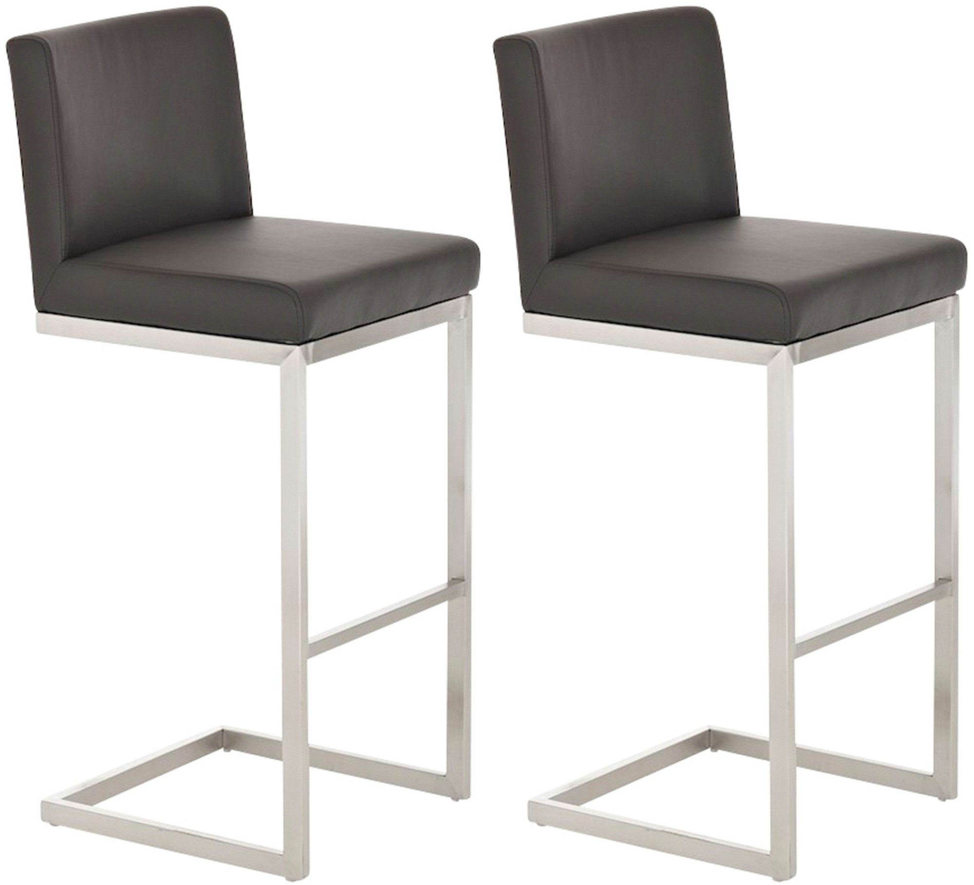 CLP Barhocker Paros Kunstleder (2er Set, günstig online kaufen