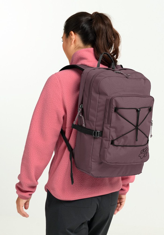 Jack Wolfskin Daypack BERKELEY 24, Tagesrucksack, Organizer innen, komfortables Tragesystem