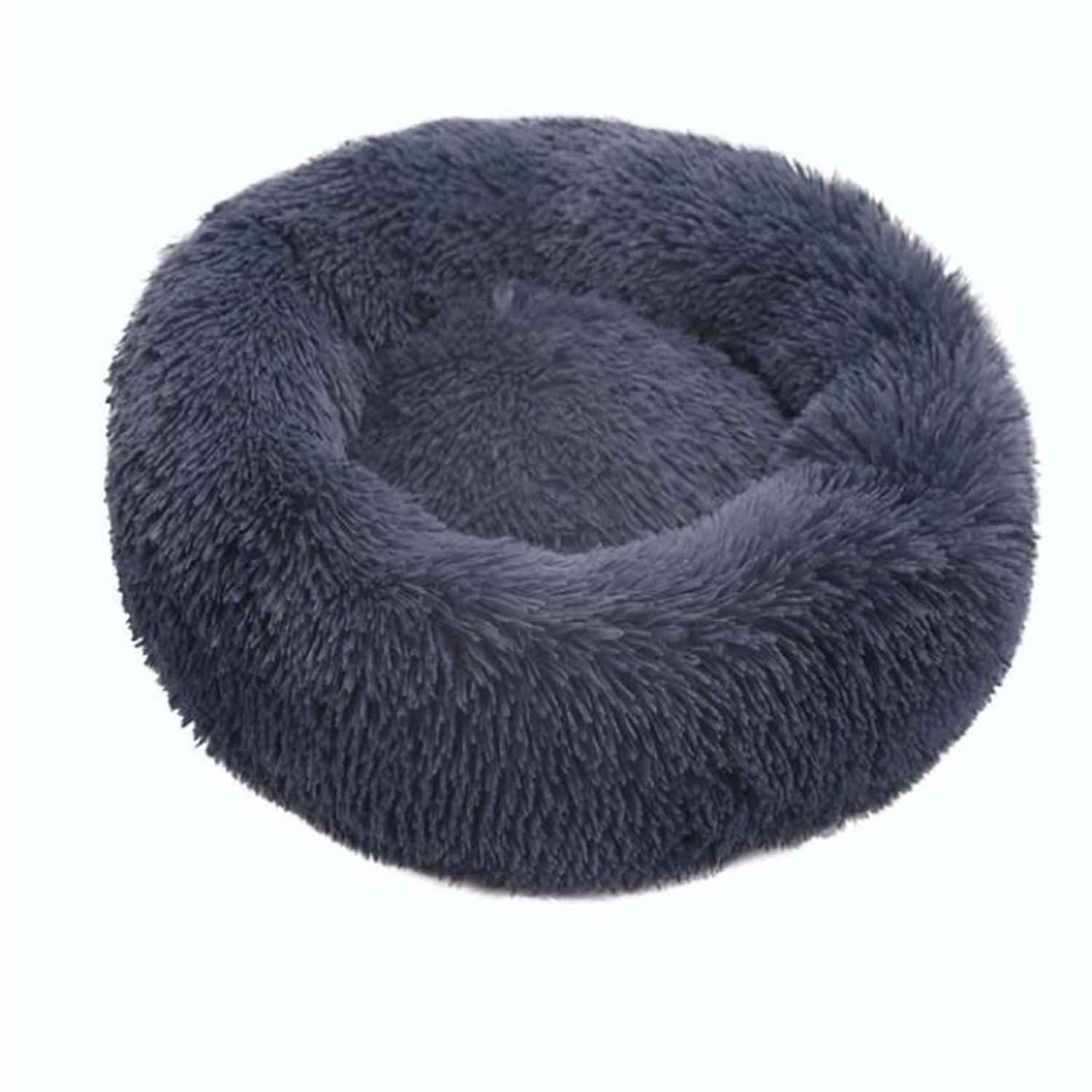 TPFLiving Tierkorb aus Baumwolle - Flauschiges Hundekörbchen / Katzenkörbchen, Plüsch Hundebett Rund - Verschiedene Farben - 60cm - 100cm Durchmesser