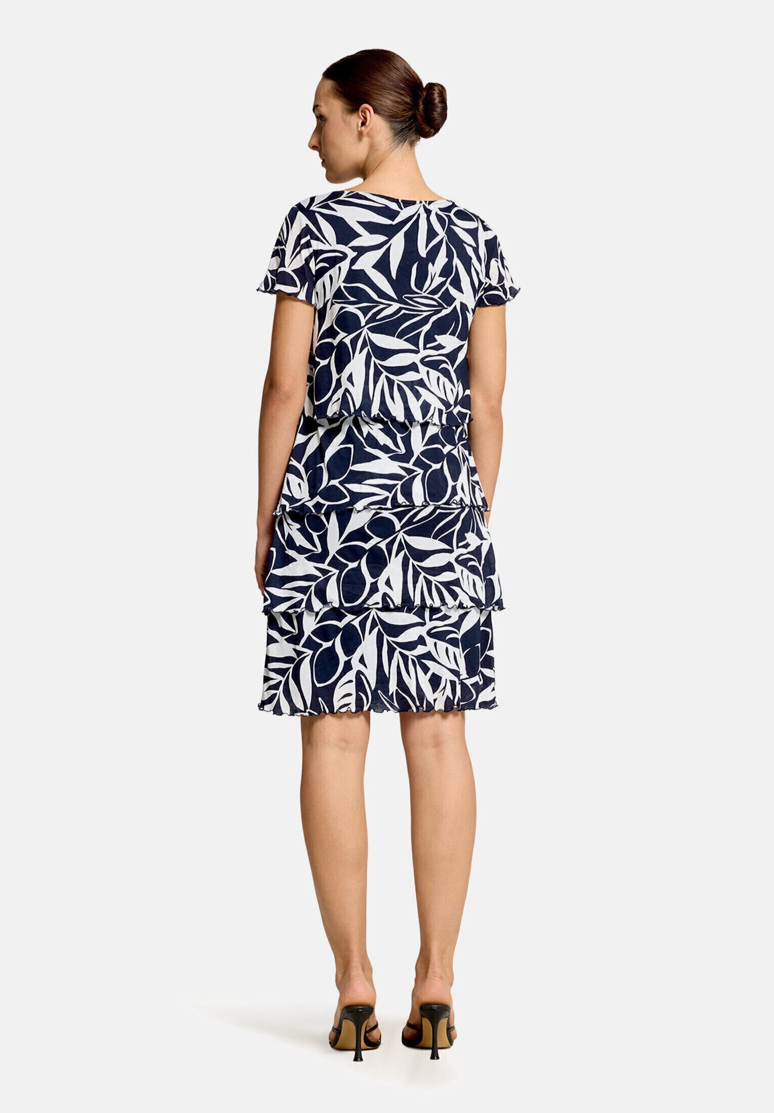 Betty Barclay Sommerkleid Damen mit U-Boot-Ausschnitt Druck
