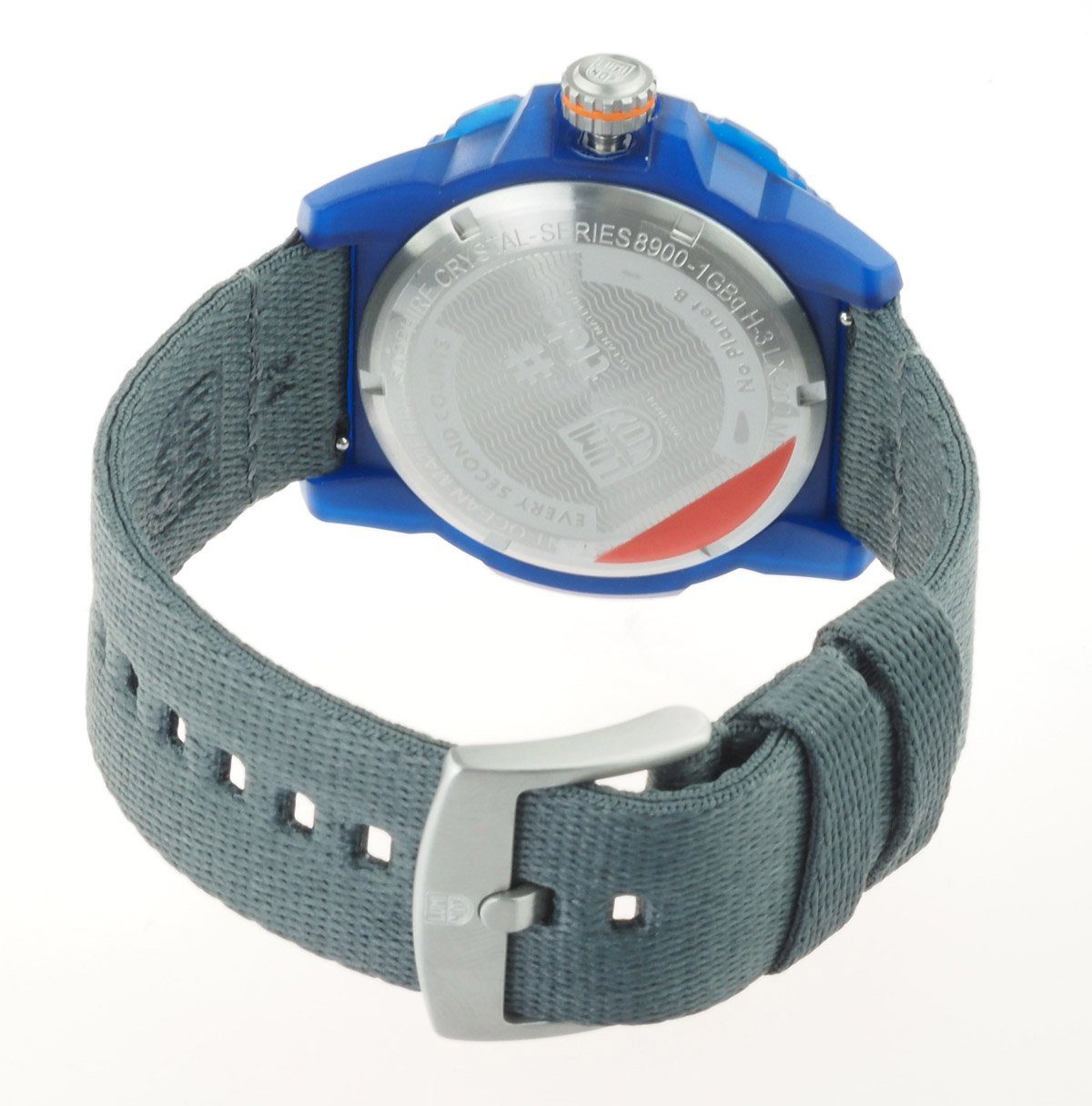 Luminox Schweizer Uhr Herren Uhr XS.8902.ECO, TIDE MATERIAL, BLUE/D.GREY Neu, Luminox Light Technology: Dauerhaftes Leuchten für bis zu 25 Jahre