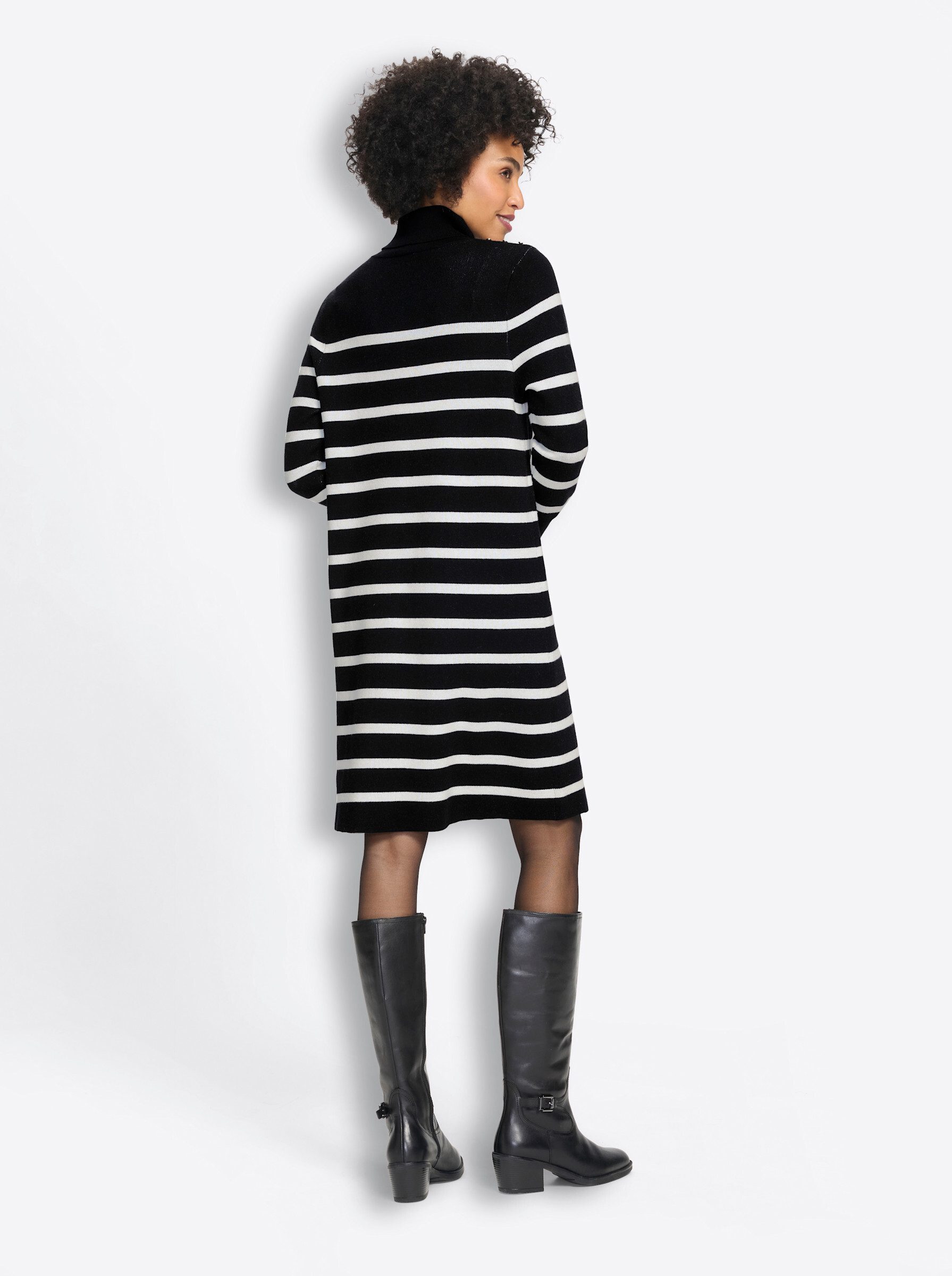 heine Etuikleid Strickkleid Langarm