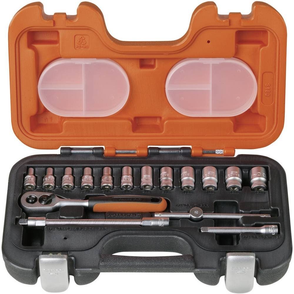 Steckschlüssel Steckschlüssel-Satz 1/4″ 16tlg