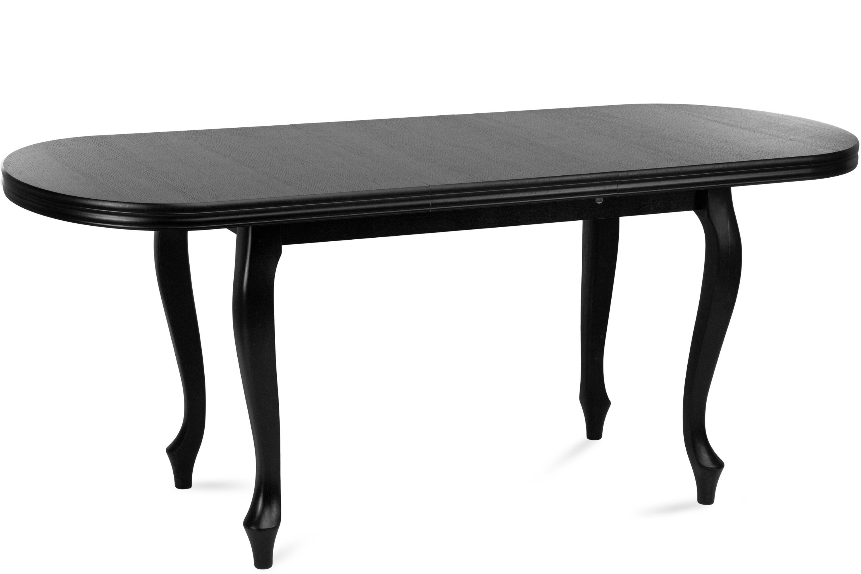 Esszimmertisch oval 220cm, | ALTIS | Esstisch schwarz Küchentisch, ausziehbar schwarz schwarz bis Konsimo