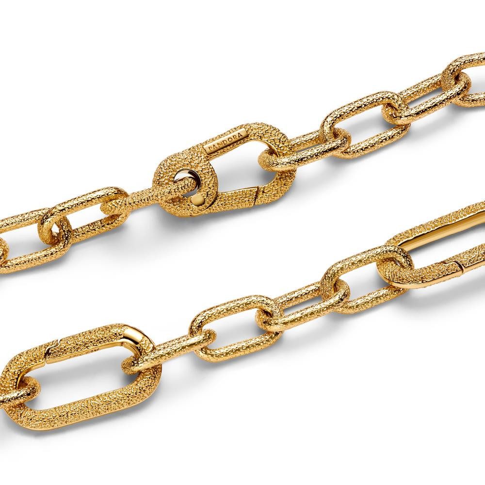 Pandora Armband PANDORA Damenarmband ME mit aufklappbaren Gliedern, IP Gold günstig online kaufen