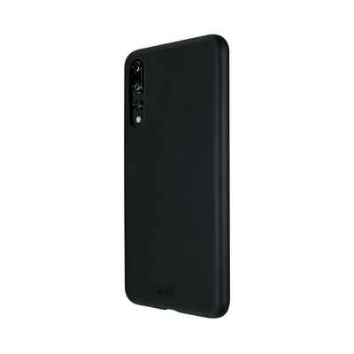 Artwizz Smartphone-Hülle Artwizz TPU Case - Artwizz TPU Case - Ultra dünne, elastische Schutzhülle mit matter Rückseite für P20 Pro, Schwarz