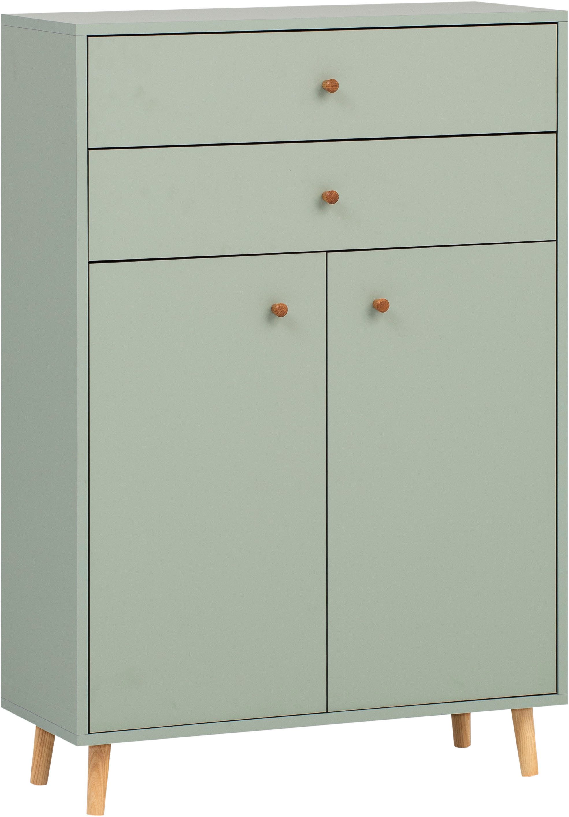Schildmeyer Midischrank Bjarne, Midischrank, Made in Germany, B: 77 cm Solide Verarbeitung - Dieses Produkt ist in Deutschland gefertigt
