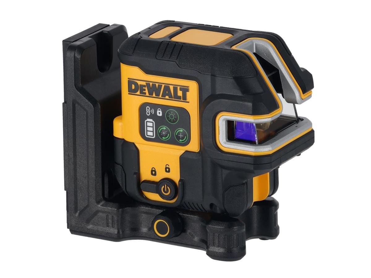 DeWalt Punkt- und Linienlaser mit integriertem Akku, Arbeitsbereich: 30m (100m mit Empfänger)