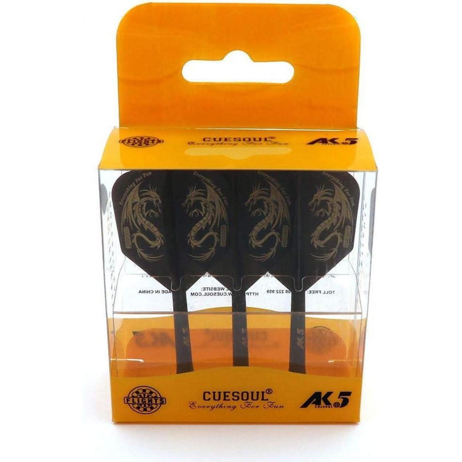 LuxusKollektion Pfeilschaft Dartschäfte Dartflights Farben Muster S M Schwarz Drachen CSAK-5JL1-L