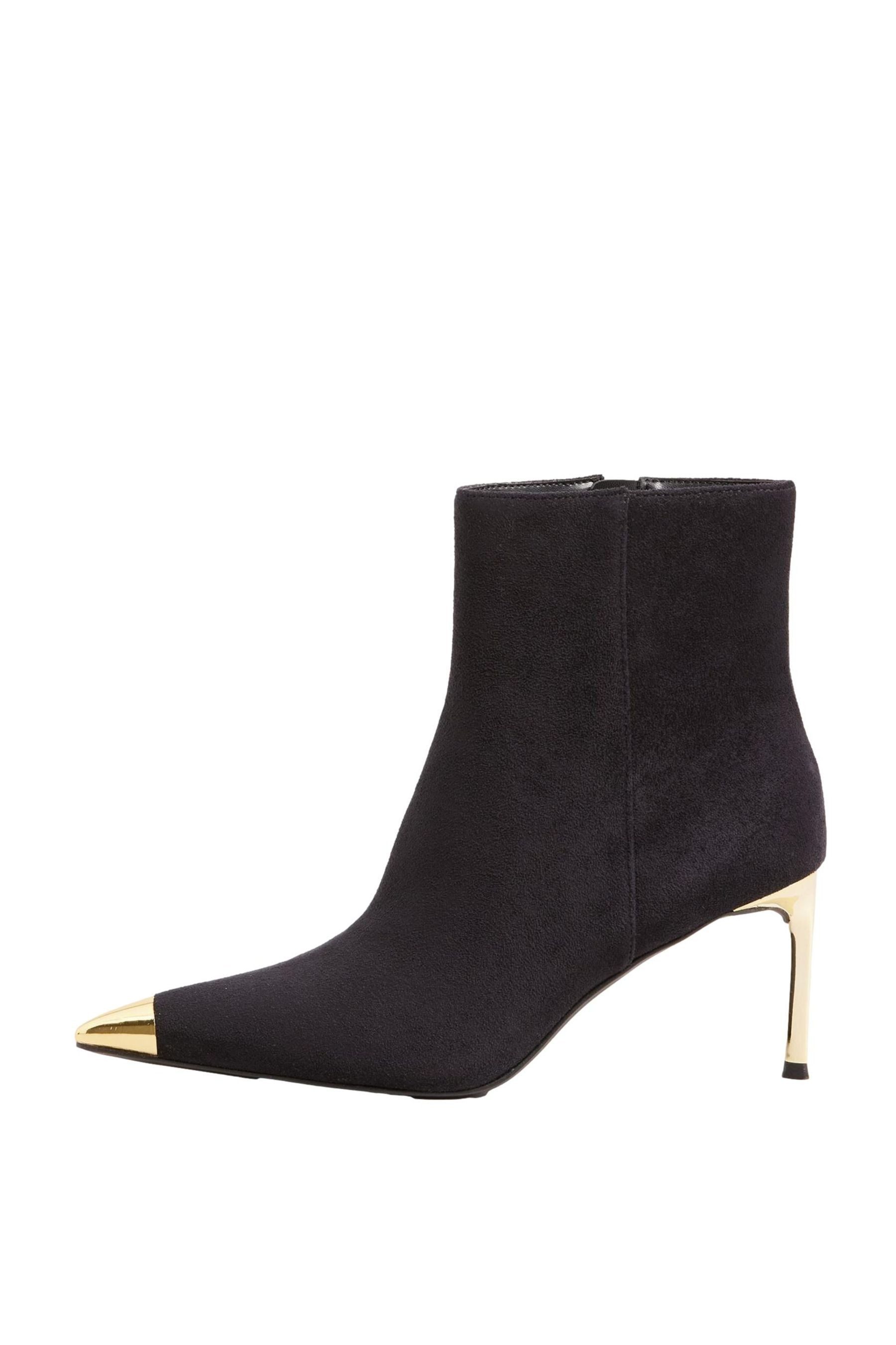 LIPSY Lipsy Stiefeletten aus Kunstveloursleder High-Heel-Stiefelette (1-tlg günstig online kaufen