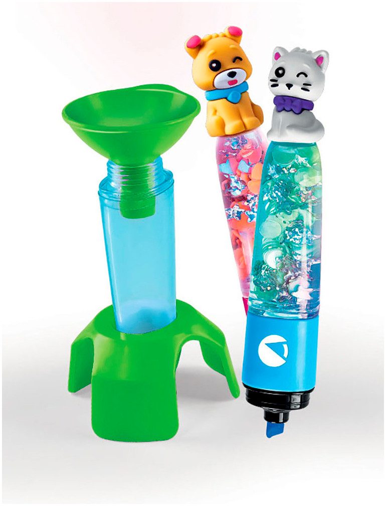 Clementoni® Kreativset Idea, Deine Textmarker-Kreationen - Süße Tierfreunde