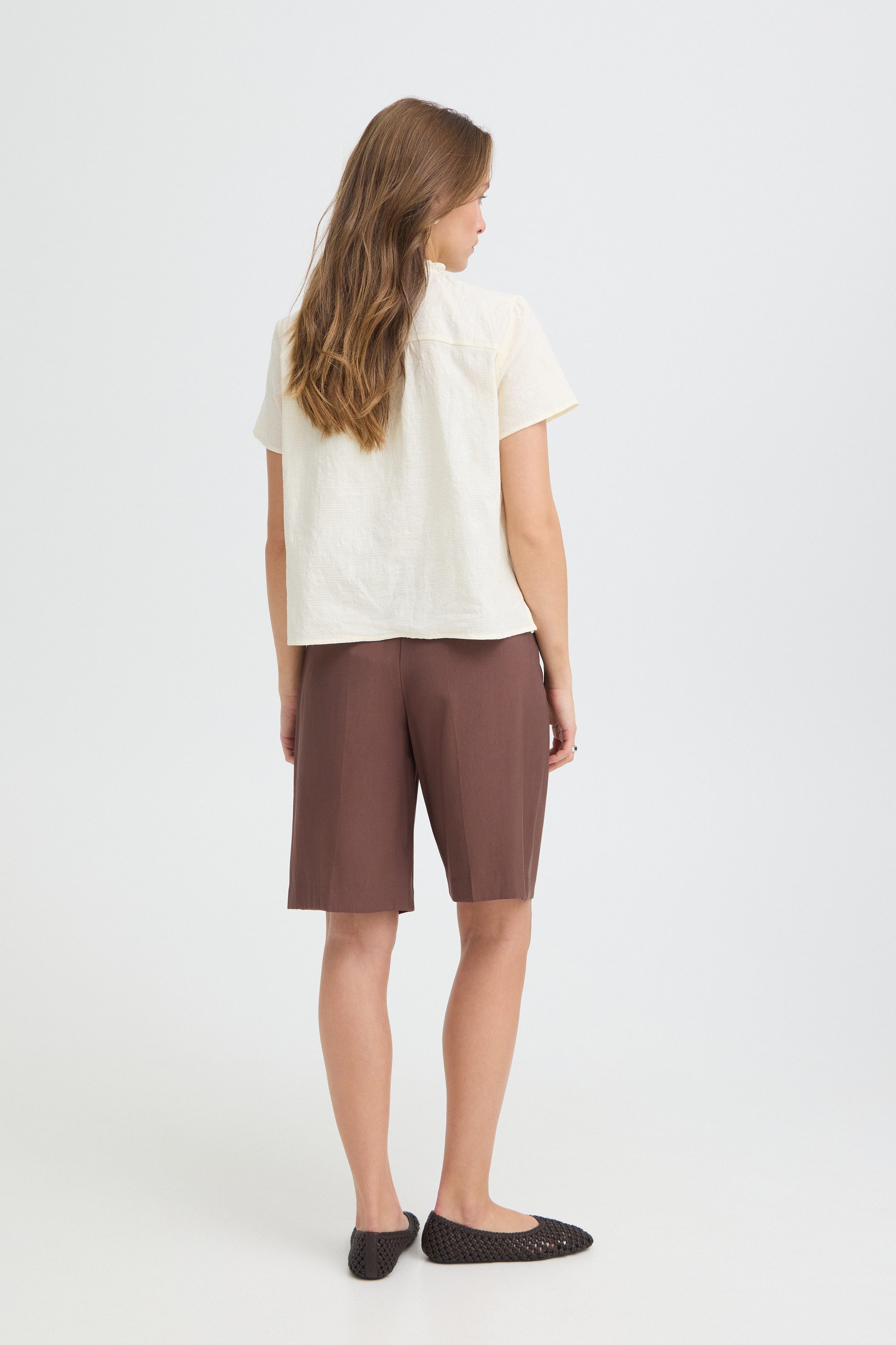 b.young Kurzarmbluse Kurzarm-Bluse BYXFLAVIA