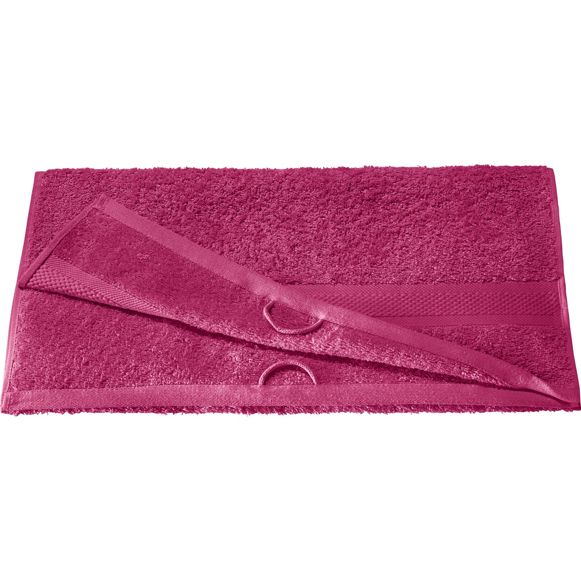 REDBEST Duschtuch Duschtuch "Chicago" 4er-Pack, Frottier, Walk-Frottier Uni
