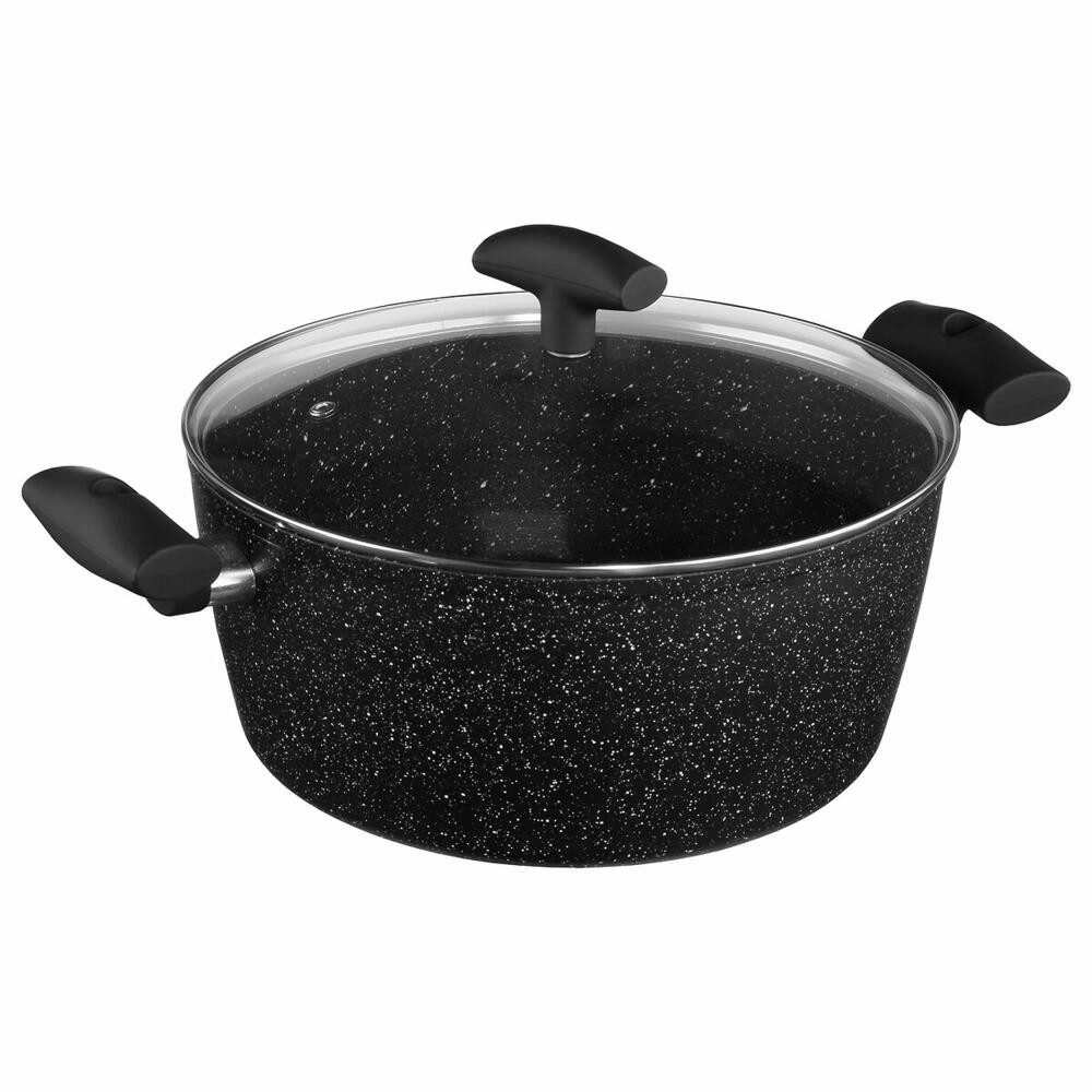 5five Simply Smart Kasserolle Caractere mit Deckel, 28 cm, Aluminium