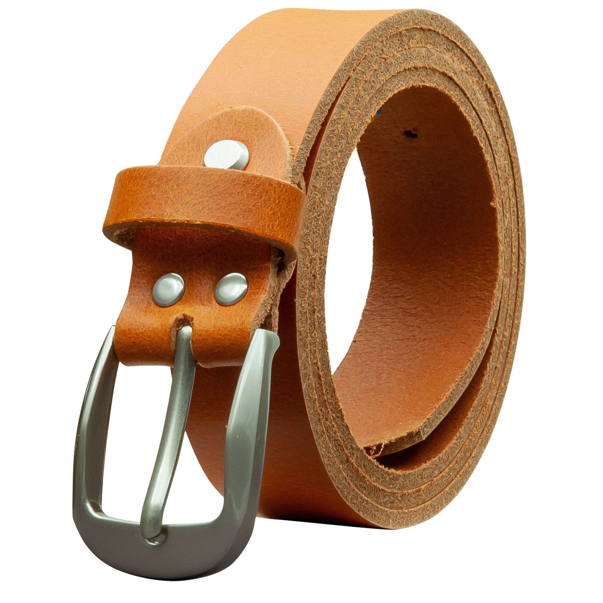 COLOGNEBELT Ledergürtel OM32-VL-Cognac MADE IN GERMANY, günstig online kaufen