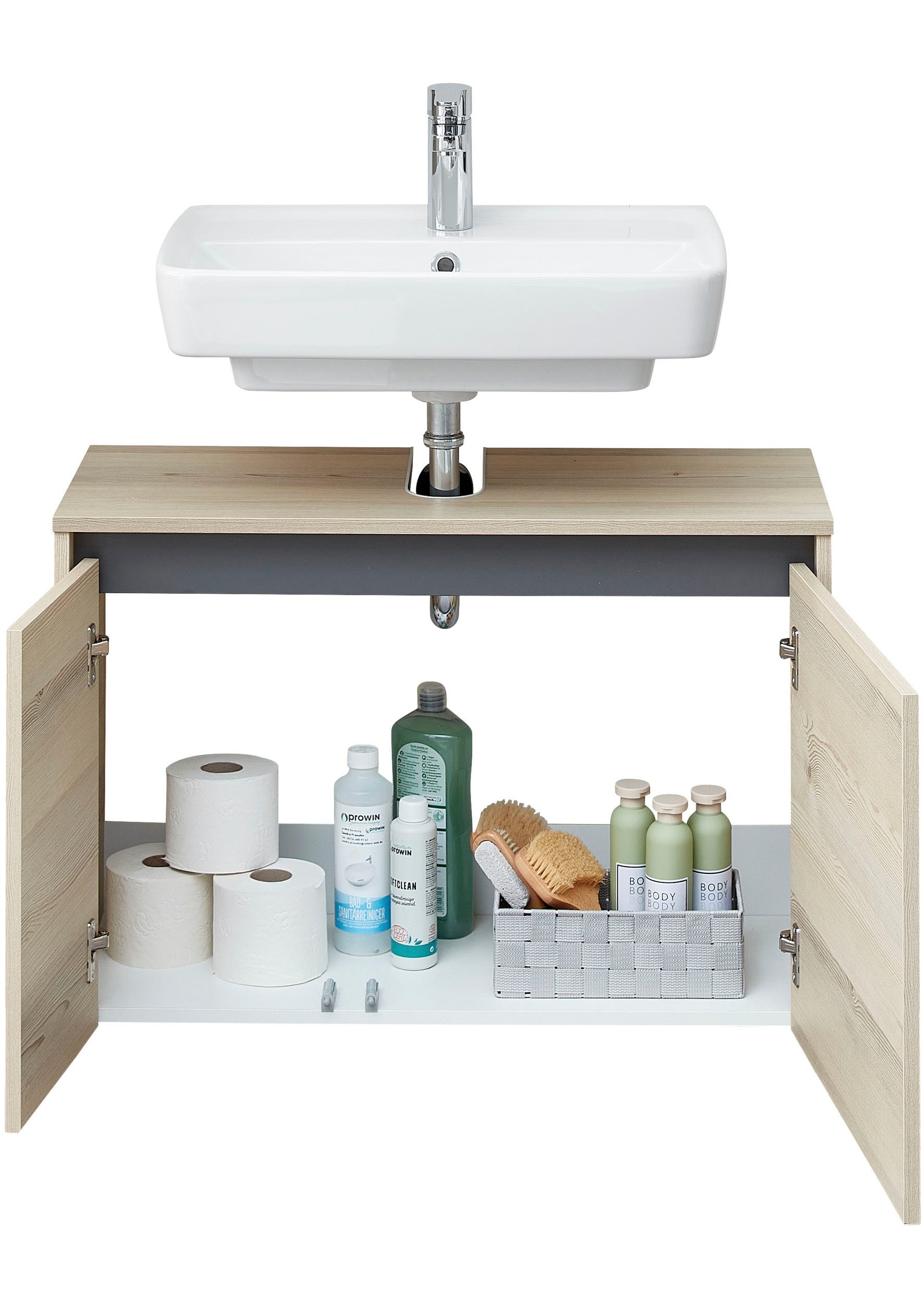 Saphir Waschbeckenunterschrank Quickset 393