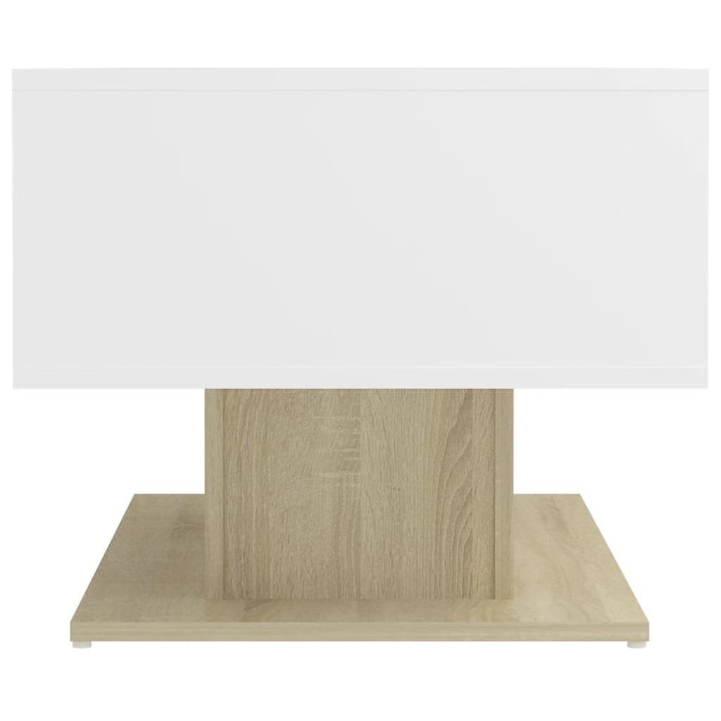 (1-St) und Holzwerkstoff und Weiß Weiß Sonoma-Eiche Couchtisch 103,5x50x44,5 | Couchtisch Weiß und vidaXL Sonoma-Eiche cm Sonoma-Eiche
