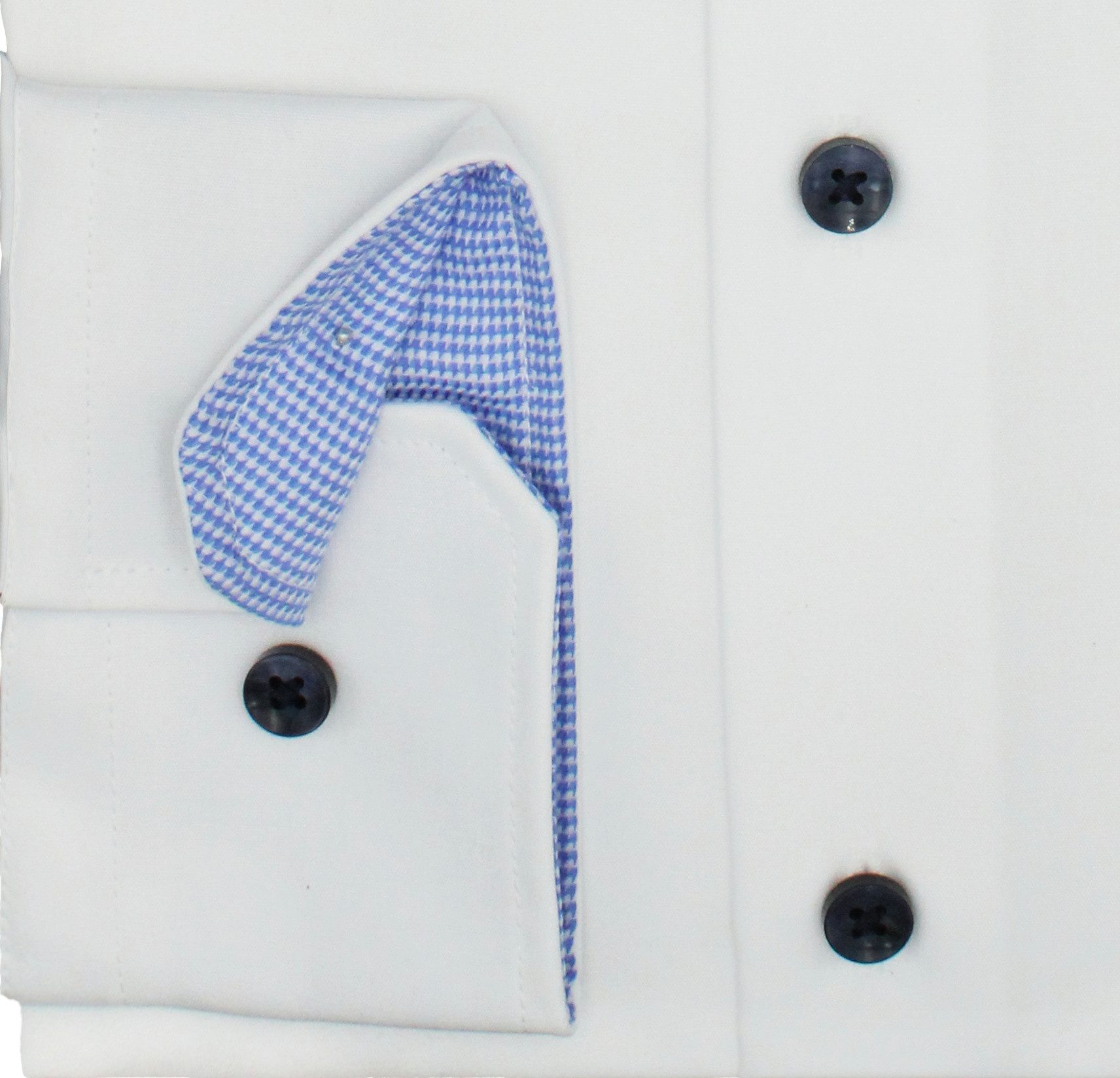 seidensticker Langarmhemd, Shaped, Weiß, Bügelfrei, 100 % Baumwolle