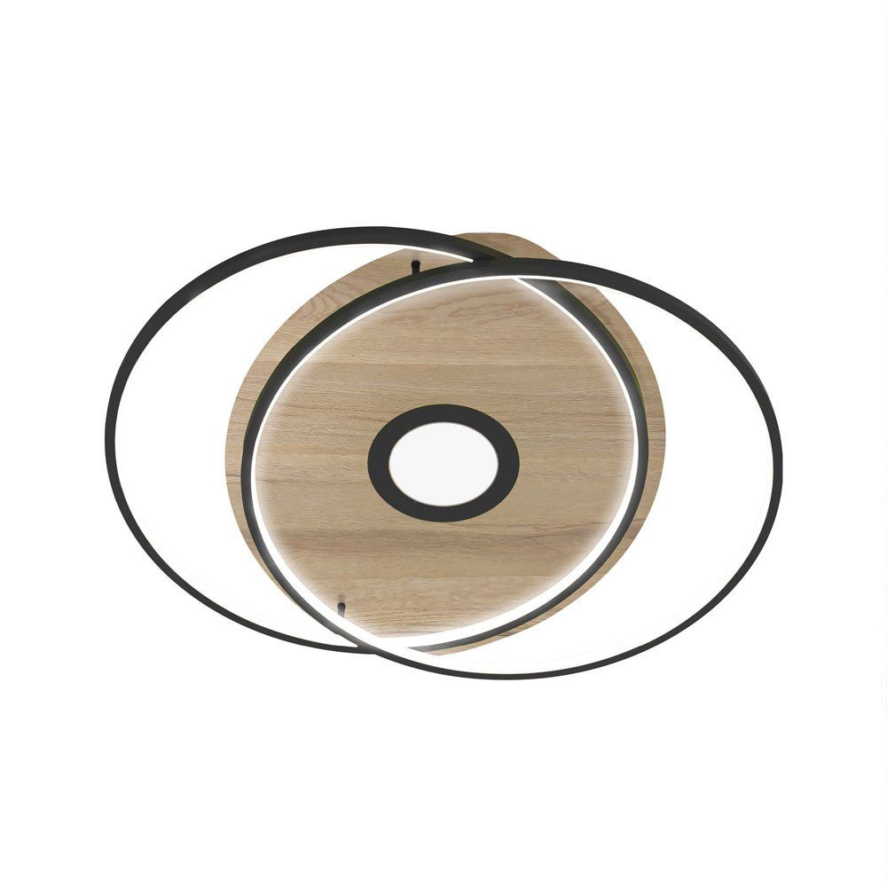 Paul Neuhaus Smarte LED-Leuchte LED Deckenlampe rund Q-AMIRA Smart Home, Smart Home, CCT-Farbtemperaturregelung, Dimmfunktion, Memoryfunktion, mit Leuchtmittel, Warmweiß bis Kaltweiß, CCT Lichtfarbwechsel, dimmbar Fernbedienung, APP