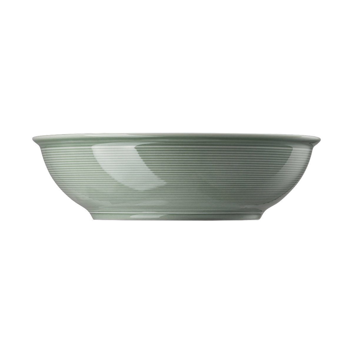 Thomas Porzellan Schale Trend Colour Moss Green, Porzellan, d: 27 cm / h: 7,8 cm