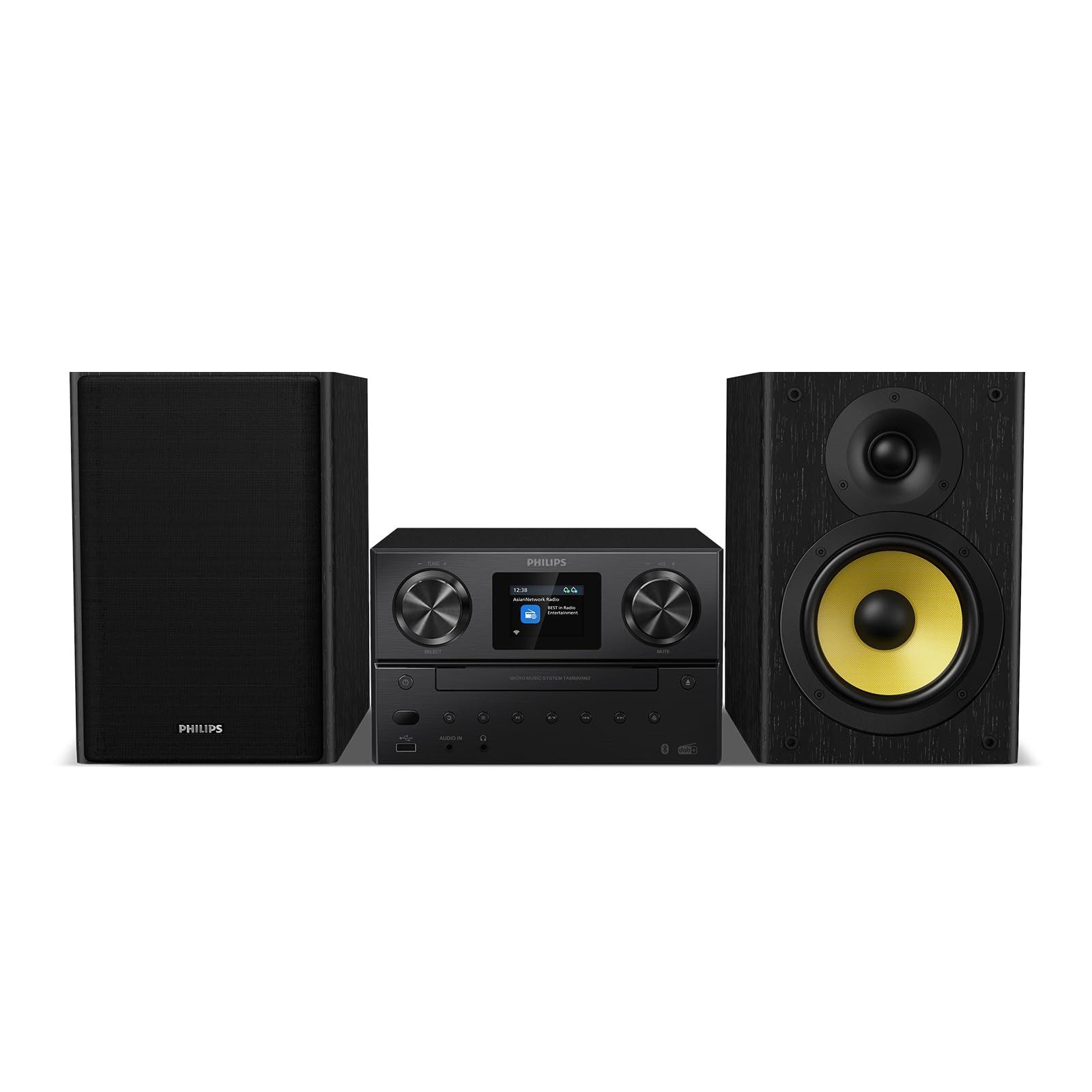 Philips TAM8905M2/10 Internet-Radio (200W Mikro-Musiksystem mit Internet-Radio und CD)