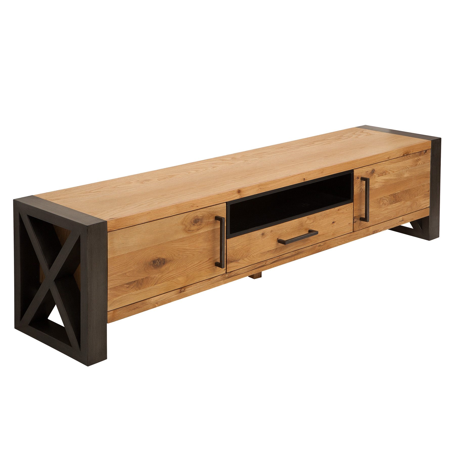 riess-ambiente TV-Board THOR 200cm natur / günstig online kaufen