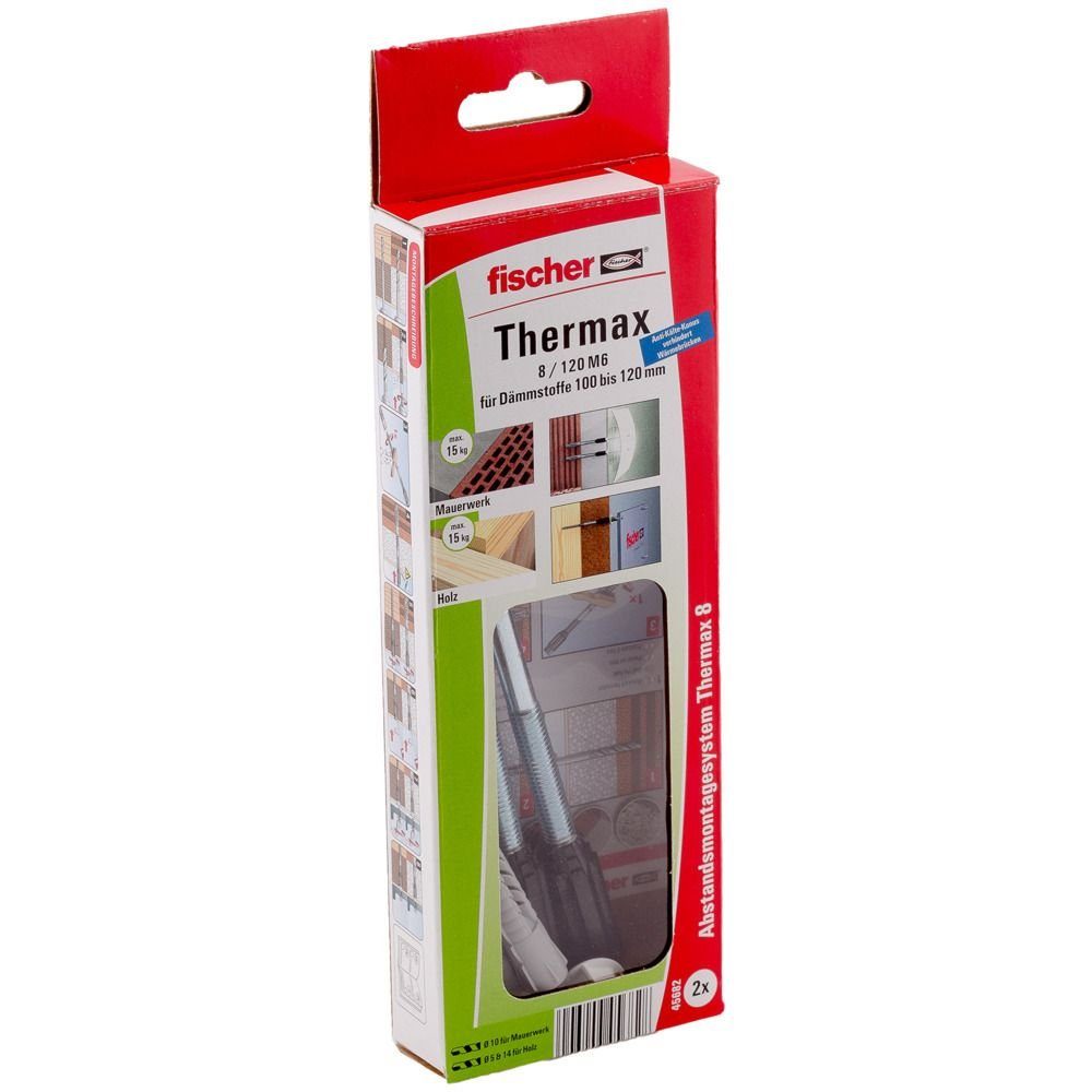 fischer Schrauben- und Dübel-Set Fischer Dämmstoffdübel Thermax 8.0 x 120 mm - 2