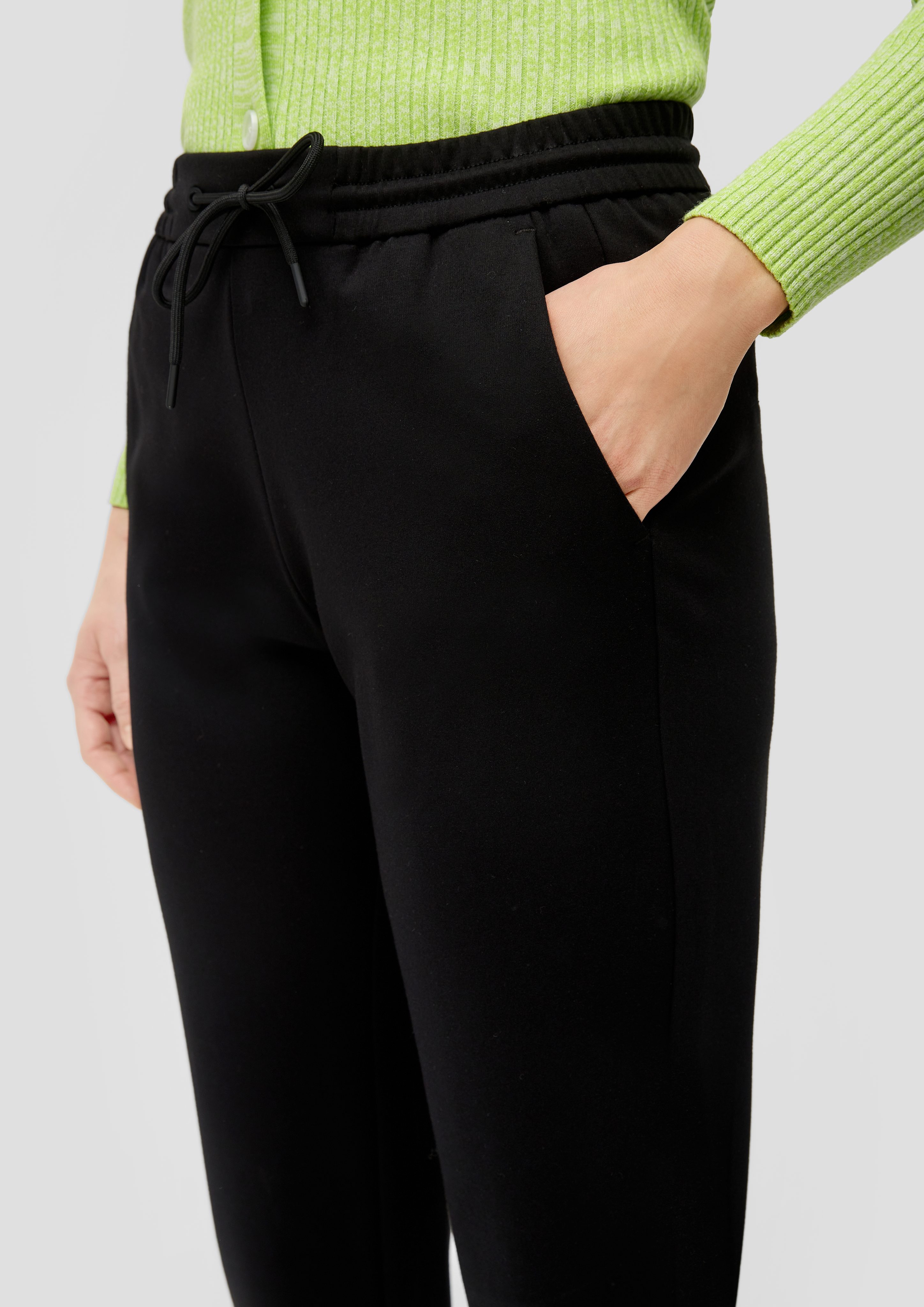 s.Oliver 7/8-Hose Interlock-Jogg Pants mit Gummizug günstig online kaufen