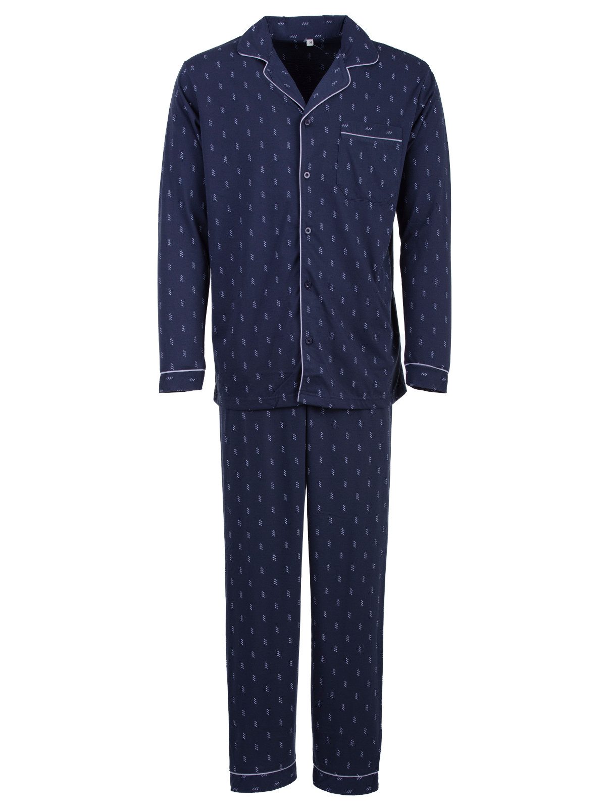 Schlafanzug Pyjama Set Langarm - Arrow