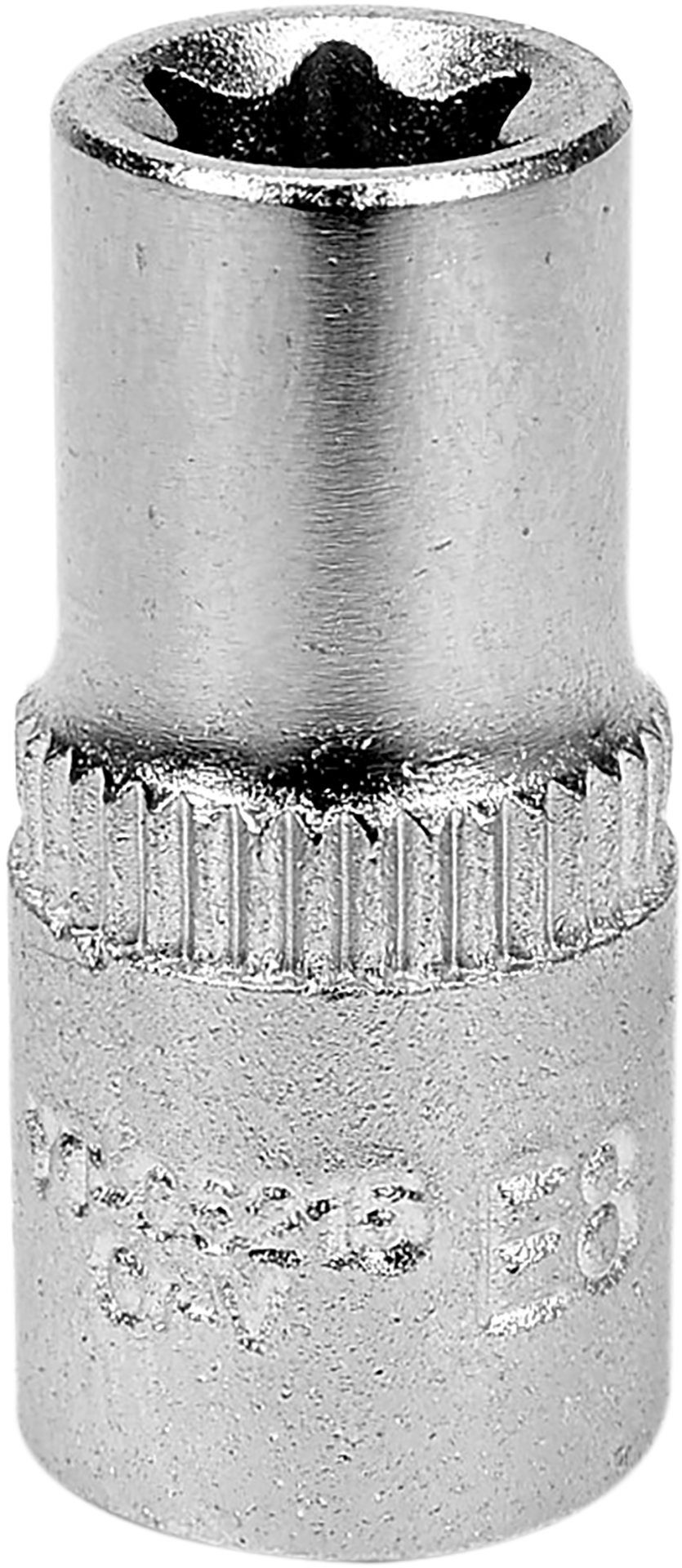 Yato Stecknuss Torx-Stecknuss 1/4" E8 Chrom-Vanadium, Torx-Stecknuss 1/4" E8 Chrom-Vanadium, Torx-Stecknuss 1/4" E8 Chrom-Vanadium