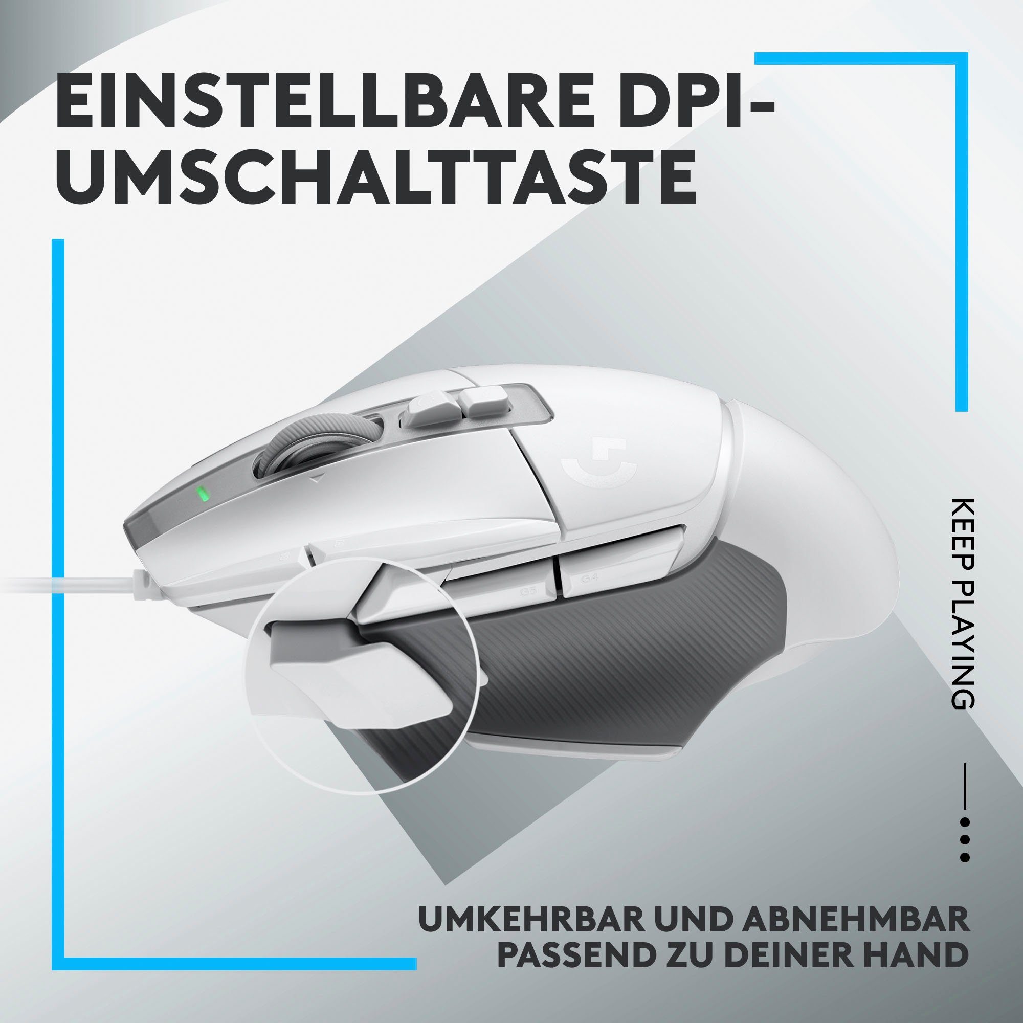 Logitech Gaming-Maus (kabelgebunden) G G502 X