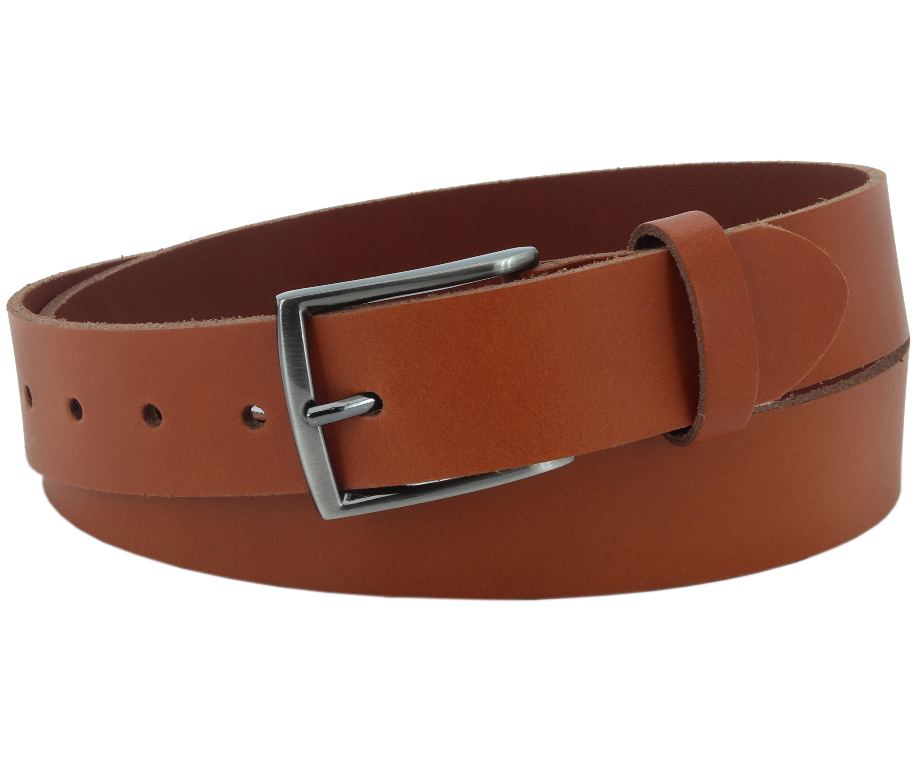 Ledergürtel OM422-PL-Cognac